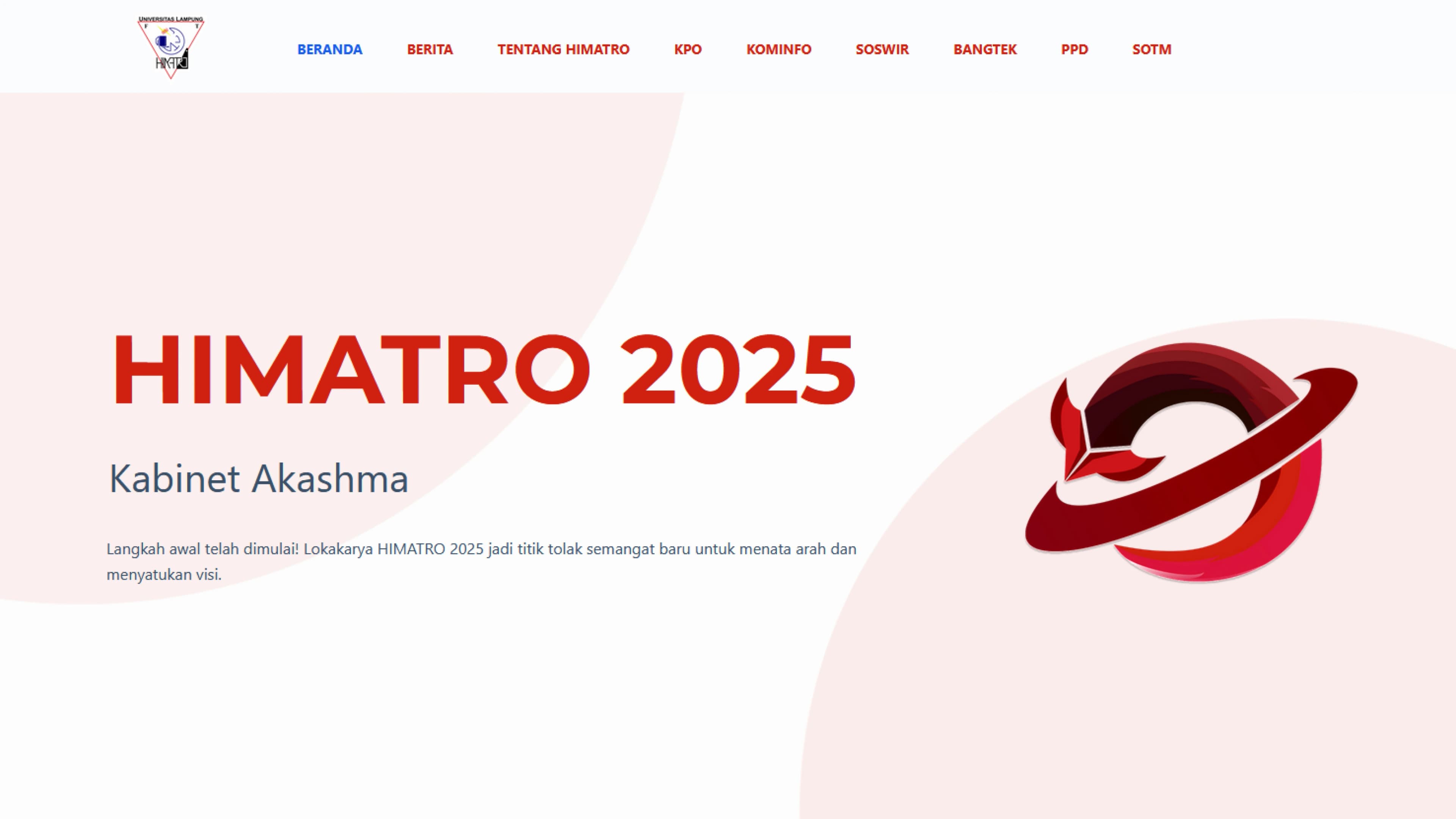 Website Himatro Unila
